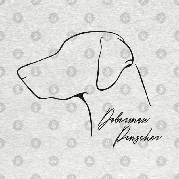 Proud Doberman Pinscher profile dog lover by wilsigns